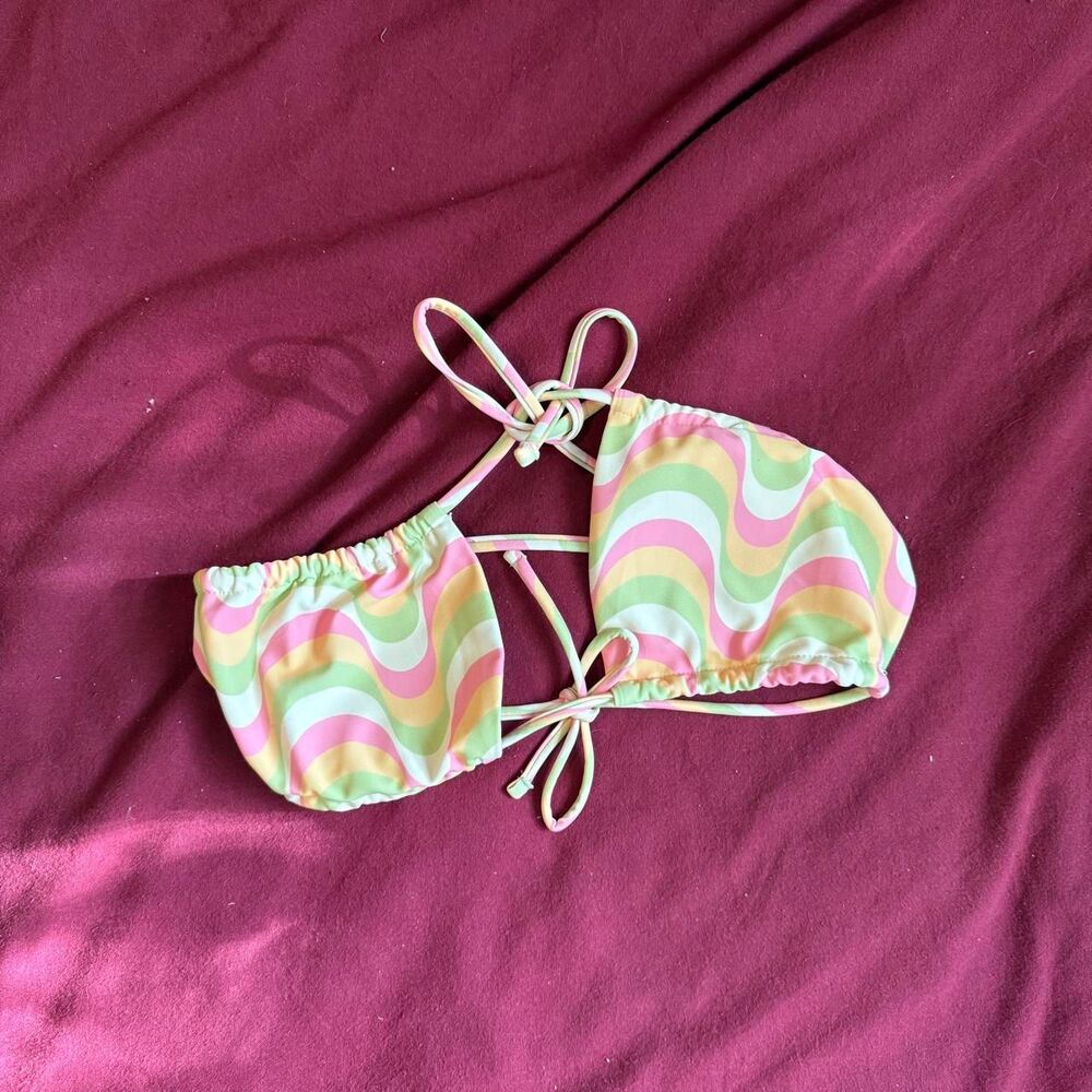 Auralee Women's Multi Bikini-and-tankini-tops